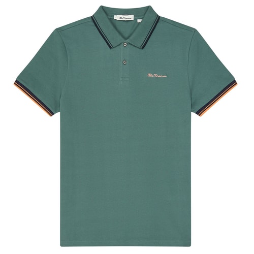 Ben Sherman Signature Pique Polo Shirt Jade